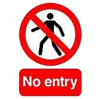 image for Prohibition Signs