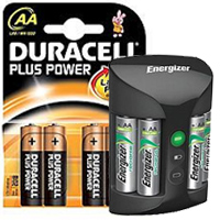 Batteries \& Chargers