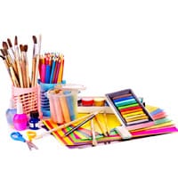 image for Chalk & Art School Supplies
