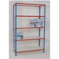 image for Simonclick Melamine Faced Boltless Shelving