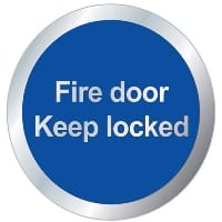Fire Safety Door Signs