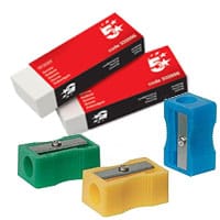 Pencil Sharpener & Eraser