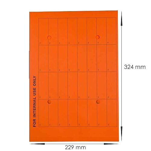 Purely Everyday Int Mail Pckt Reseal Orange Manilla 120gsm C4 (Pack of 250)