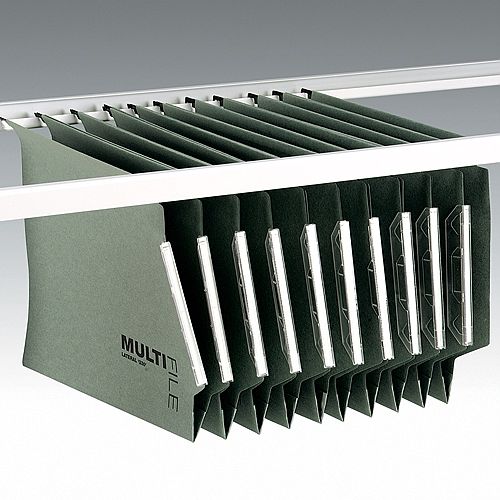 Multifile Lateral Suspension File Green Pack 50