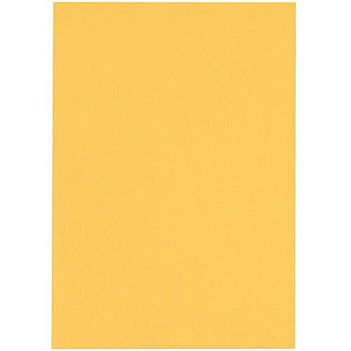 A4 Coloured Copier Paper 80gsm Yellow Ream 500 Sheets Q-Connect