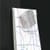 Sigel Artverum Tempered Glass Magnetic Board with Fixings 1300x550mm Black Ref GL240