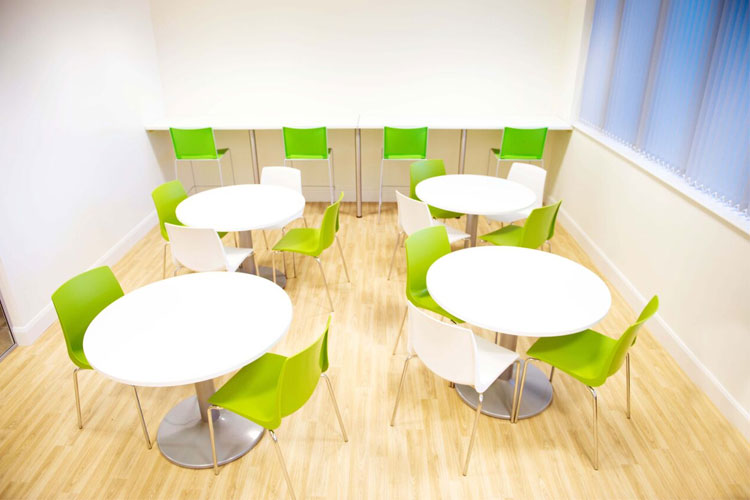 1E Office Fitout in Dublin City by HuntOffice Interiors Canteen Furniture