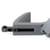 Hat and Coat Wall Rack with Conclealed Fixings 8 Hooks Graphite Acorn Linear