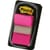 Post-it Index Flag 50 per Pack 25mm Bright Pink Pack 12