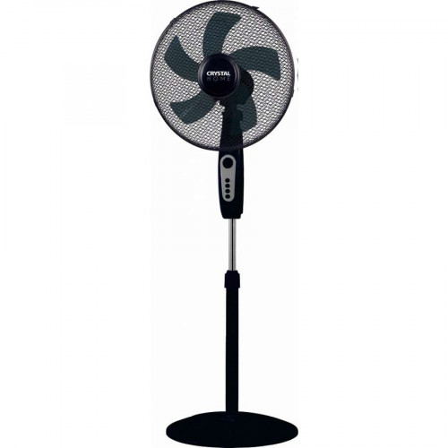 Crystal Home Air Comfort 40 black oscillating pedestal fan