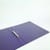 Elba Ring Binder Laminated Gloss Finish 2 O-Ring 25mm Size A4 Metallic Purple