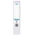 Elba White A4 Plastic Lever Arch File 70mm