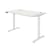 Angle of desk - Core Electric Single Motor Height Adjustable Sit Stand Desk 1400 x 800 Arctic White Top and White frame 5 Year Warranty