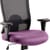 Portland HD - Heavy Duty - Mesh Back Task Operator Office Chair - Max Weight 32 Stone/203kg - Purple