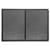 Olympia Faux Leather Menu Cover A5 Black