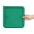 Hygiplas Square Food Storage Container Lid Green Large