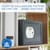 Burg Wachter Pure-Safe PS 130 E FP Large Electronic & Fingerscan Safe - Insurance Rating €1,000 Cash & €10,000 Valuables H320x W440 x D350mm 40.3Ltr