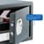 Burg Wachter Pure-Safe PS 130 E FP Large Electronic & Fingerscan Safe - Insurance Rating €1,000 Cash & €10,000 Valuables H320x W440 x D350mm 40.3Ltr