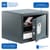 Burg Wachter Pure-Safe PS 130 E FP Large Electronic & Fingerscan Safe - Insurance Rating €1,000 Cash & €10,000 Valuables H320x W440 x D350mm 40.3Ltr