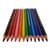 Bic Colour Up Triangular Colouring Pencils Pack of 12 - Unpacked and Fully Visible