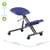 Measurements - Ergonomic Posture Kneeling Chair Stool On Castors Seat Height Adjustment Black Frame & Stevia Blue Fabric Seat