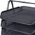 Stylish Mesh Black Letter Tray Q-Connect