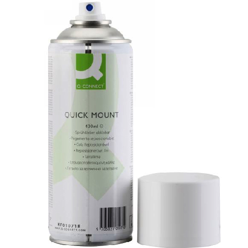 Q-Connect Quick Mount Aerosol Adhesive 400ml
