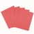 A4 Bright Red Coloured Copier Paper 80gsm Ream Q-Connect