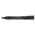 Q-Connect Permanent Marker Bullet Tip Black Pack 10
