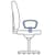 Relay Task Operator Office Chair Black Airmesh Back - With Arms