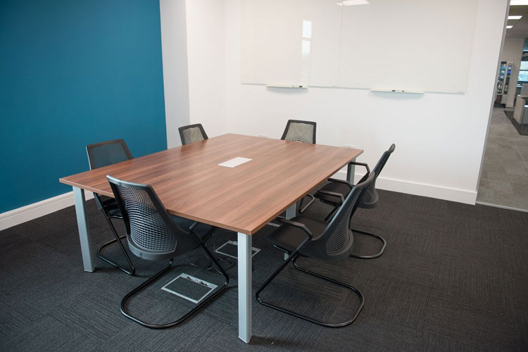 Amazon Contact Centre in Cork Office Fitout Project: Meeting Room