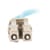 C2G LC-LC 10Gb 50/125 OM3 Duplex Multimode PVC Fiber Optic Cable (LSZH) - Network cable - LC multi-mode (M) to LC multi-mode (M) - 30 m - fibre optic - 50 / 125 micron - OM3 - halogen-free - aqua