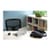Kensington Security Slot Adapter Kit - System security kit - grey