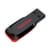 SanDisk Cruzer Blade - USB flash drive - 128 GB - USB - black, red