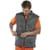 Beeswift Reversible Bodywarmer Orange / Grey 2XL