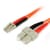 StarTech.com Fiber Optic Cable - Multimode Duplex 62.5/125 - LSZH - LC/SC - 3 m