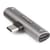 StarTech.com USB C Audio & Charge Adapter - USB-C Audio Adapter w/ USB-C Audio Headphone/Headset Port and 60W USB Type-C Power Delivery Pass-through Charger - For USB-C Phone/Tablet/Laptop