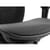 Stealth Shadow Ergo Posture Black Mesh Seat And Back Chair With Arms With Headrest