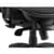 Stealth Shadow Ergo Posture Black Mesh Seat And Back Chair With Arms With Headrest