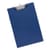 5 Star Office Fold-over Clipboard with Front Pocket Foolscap Blue