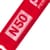 Pentel N50 Permanent Bullet Marker Broad Red (Pack of 12) N50-B