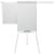 Nobo Shark Flipchart and Drywipe Easel Blue/Silver 1901918