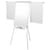Nobo Shark Flipchart and Drywipe Easel Blue/Silver 1901918