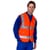 Hi Visibility Vest EN ISO20471 Orange Large WCENGORL