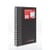 Collins Ideal Feint Ruled Wirebound Notebook A5 468W BLACK