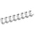 Fellowes Wire Binding Element 8mm Black (Pack of 100) 53261