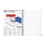 Oxford Card Cover Wirebound Notebook A4 Assorted (Pack of 5) 100105331