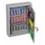 Phoenix Commercial Key Cabinet KC0601K 42 Hook with Key Lock.