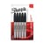 Sharpie Permanent Marker Fine Black (Pack of 5) 1986051 - front