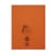 Rhino Exercise Book 10mm Square 80P 9x7 Orange (Pack of 100) VC46834
